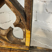 Neo-Gothic wooden appliqués from the 19th century.