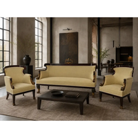 Wiener Biedermeier-Sitzgruppe: Sofa und zwei Sessel