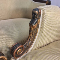 Wiener Biedermeier-Sitzgruppe: Sofa und zwei Sessel