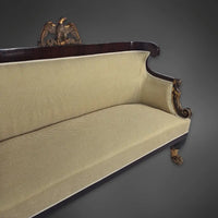 Wiener Biedermeier-Sitzgruppe: Sofa und zwei Sessel
