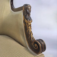 Wiener Biedermeier-Sitzgruppe: Sofa und zwei Sessel