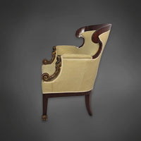 Wiener Biedermeier-Sitzgruppe: Sofa und zwei Sessel
