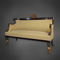 Wiener Biedermeier-Sitzgruppe: Sofa und zwei Sessel