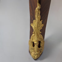 Louis-XV-Kommode mit Würfelmarketerie, Frankreich, 2. Hälfte 18. Jahrhundert