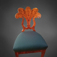 Eleganter Satz von 6 Wiener Fächerstühlen