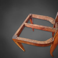 Eleganter Satz von 6 Wiener Fächerstühlen