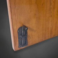 Biedermeier-Halbschrank Kirschbaum furniert Süddeutschland