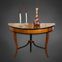 Halbrunder Biedermeier-Konsolentisch – um 1820/1830