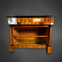 Biedermeier Schreibkommode Nussbaum – um 1820 - kommode
