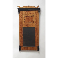 Biedermeier Spiegel in Birke