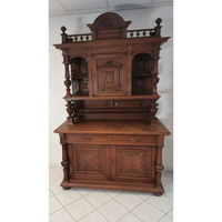 Gründerzeit Anrichte aus massiver Eiche um 1880