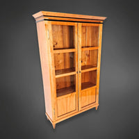 Biedermeier Vitrine zweitürig Süddeutschland 1825 - Vitrine