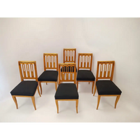 Elegante Biedermeier-Stühle aus massivem Birkenholz - Stühle