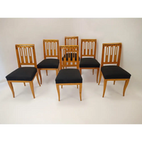 Elegante Biedermeier-Stühle aus massivem Birkenholz - Stühle