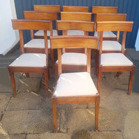 Biedermeier Stühle aus massivem Kirschbaumholz - Stühle