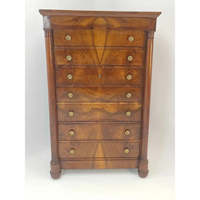 Biedermeier Chiffonniere Nussbaum furniert um 1830 - Möbel