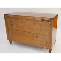 Biedermeier Kommode mit gespiegeltem Furnierbild - Möbel