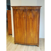 Biedermeier Schrank mit bombierten Türen um 1825 - Möbel