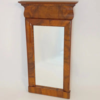Biedermeier Spiegel aus Nussbaum um 1850 - Möbel