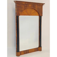 Biedermeier Spiegel mit Halbsäulen um 1830 - Möbel