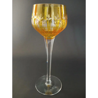 Stilvolles Set aus Bleikristallgläsern 1970er Böhmen