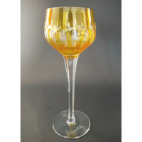 Stilvolles Set aus Bleikristallgläsern 1970er Böhmen