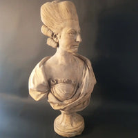 Büste Marie Antoinette in Terrakotta um 1800 - Sammlerstücke