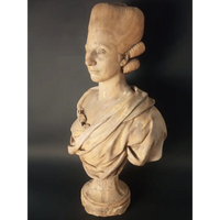Büste Marie Antoinette in Terrakotta um 1800 - Sammlerstücke