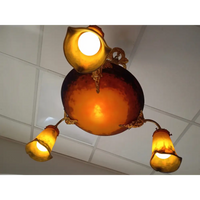 Deckenleuchter Müller Freres Art Dèco - Leuchten