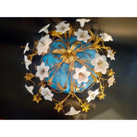 Art Dèco Deckenleuchter Lustre en Opaline - Leuchten