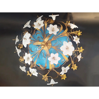 Art Dèco Deckenleuchter Lustre en Opaline - Leuchten