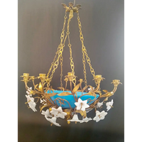 Art Dèco Deckenleuchter Lustre en Opaline - Leuchten