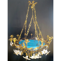 Art Dèco Deckenleuchter Lustre en Opaline - Leuchten