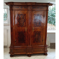 Barockschrank mit Intarsien Mitte 18. Jh. - Möbel