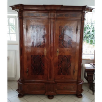 Barockschrank mit Intarsien Mitte 18. Jh. - Möbel