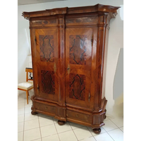 Barockschrank mit Intarsien Mitte 18. Jh. - Möbel