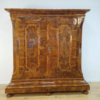 Flachbarock Schrank Zwetschgenholz um 1780 - Möbel