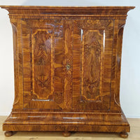 Flachbarock Schrank Zwetschgenholz um 1780 - Möbel
