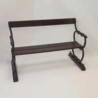 Antike Gartenbank England 1860 - Möbel