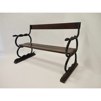 Antike Gartenbank England 1860 - Möbel