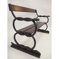 Antike Gartenbank England 1860 - Möbel