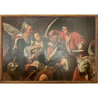 Die Heilung des Tobit – Umkreis von Bernardo Strozzi