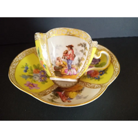 Tasse mit Untertasse von Helena Wolfsohn um 1890