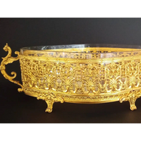 Jardiniere mit Glaseinsatz Frankreich um 1890