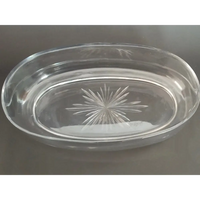 Jugendstil Schale mit Glaseinsatz um 1900 - Sammlerstücke