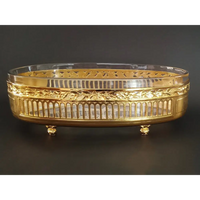 Jugendstil Schale mit Glaseinsatz um 1900 - Sammlerstücke