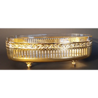 Jugendstil Schale mit Glaseinsatz um 1900 - Sammlerstücke