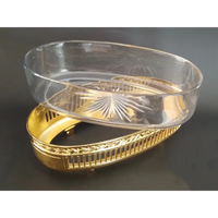 Jugendstil Schale mit Glaseinsatz um 1900 - Sammlerstücke