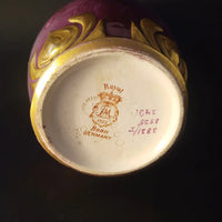Jugendstil Vase von Royal Bonn Franz A. Mehlen