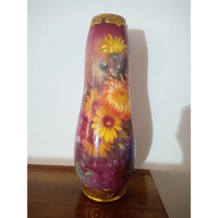 Jugendstil Vase von Royal Bonn Franz A. Mehlen